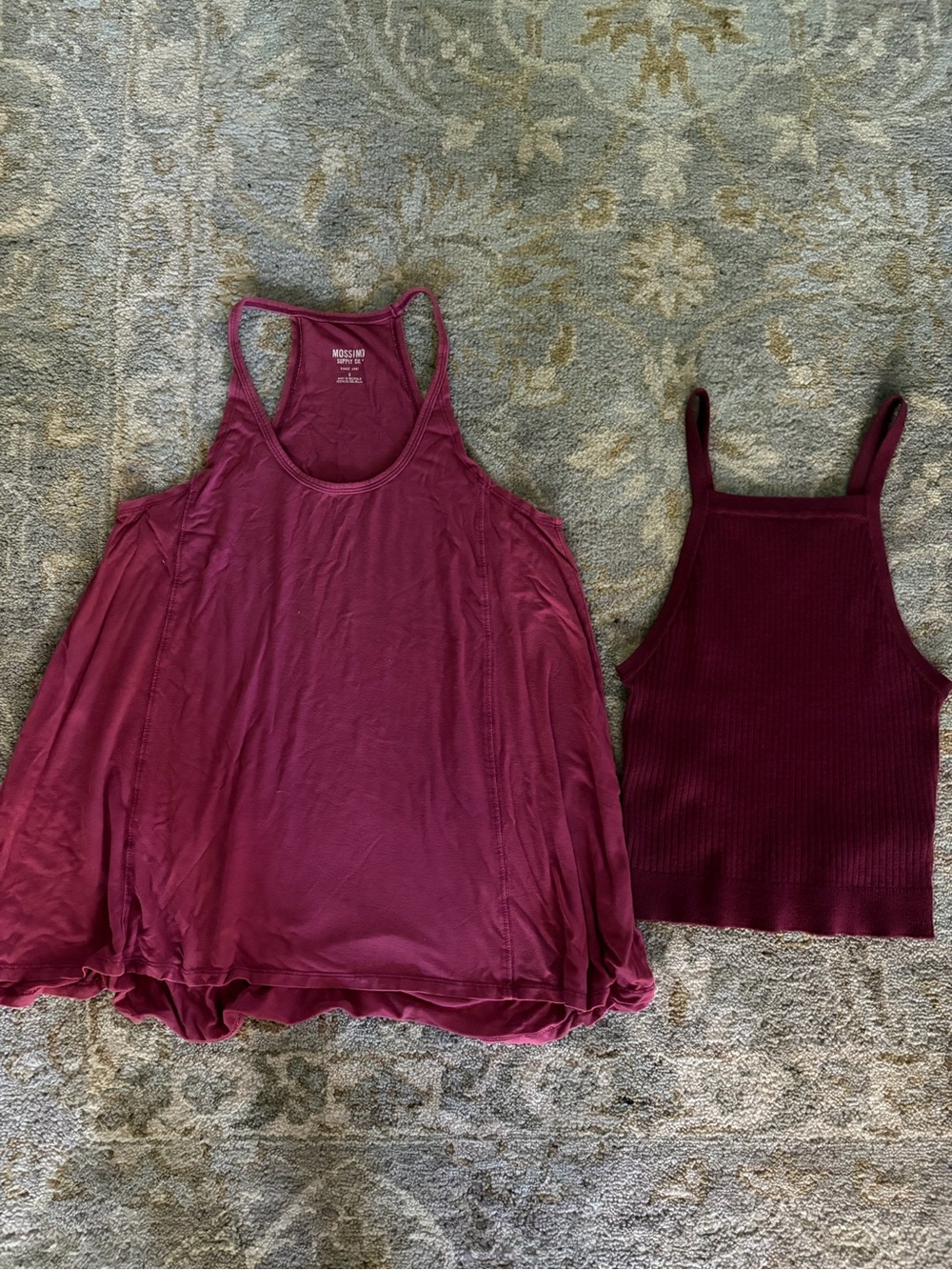 Burgundy Tank Top Bundle